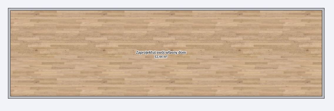 Dom modułowy POSEJDON 4m x 14m Wariant podstawowy - Plan pusty Dom modułowy POSEJDON 4m x 14m Wariant podstawowy - Plan pusty